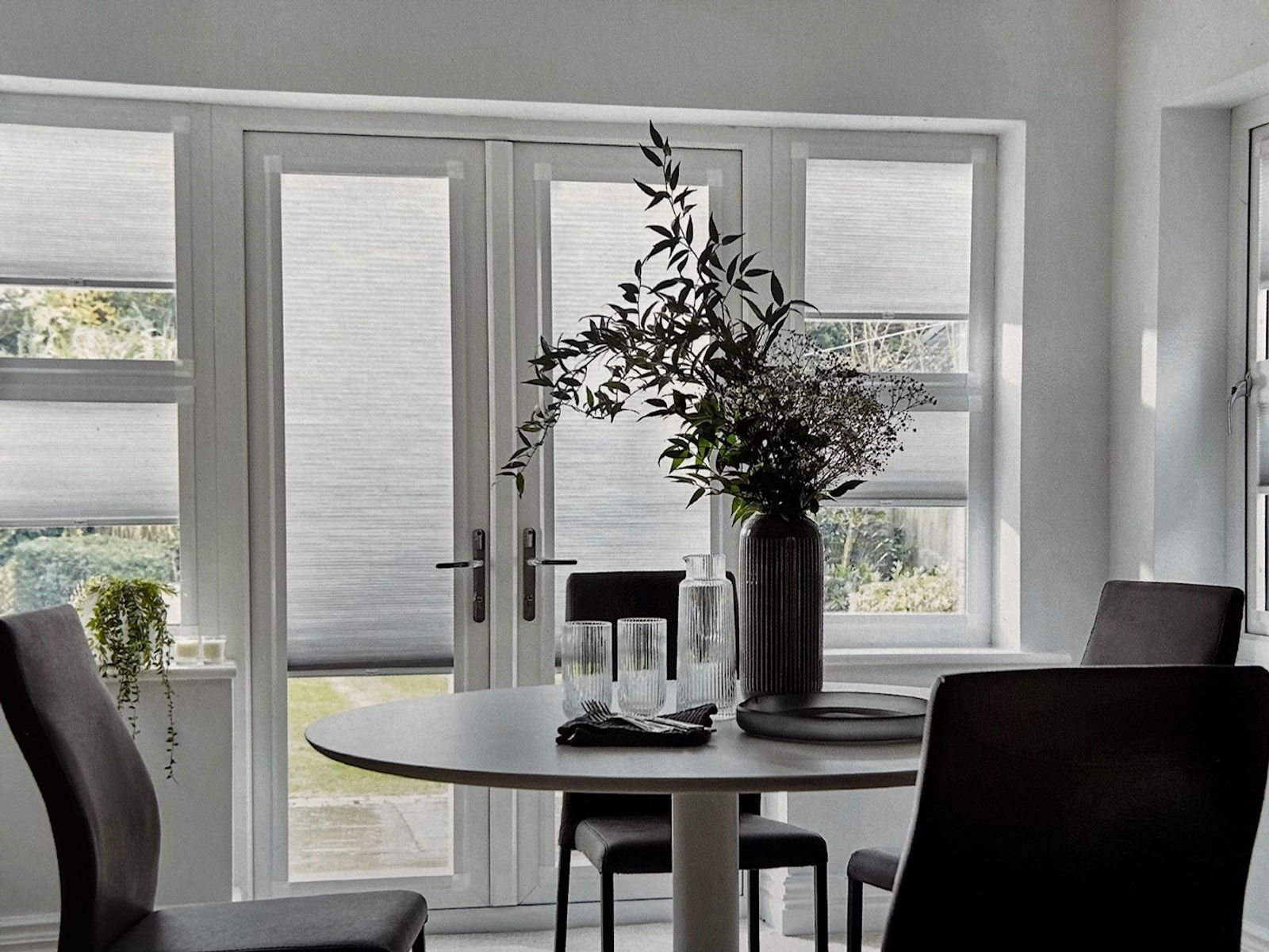 Perfect Fit blind on a UPVC window