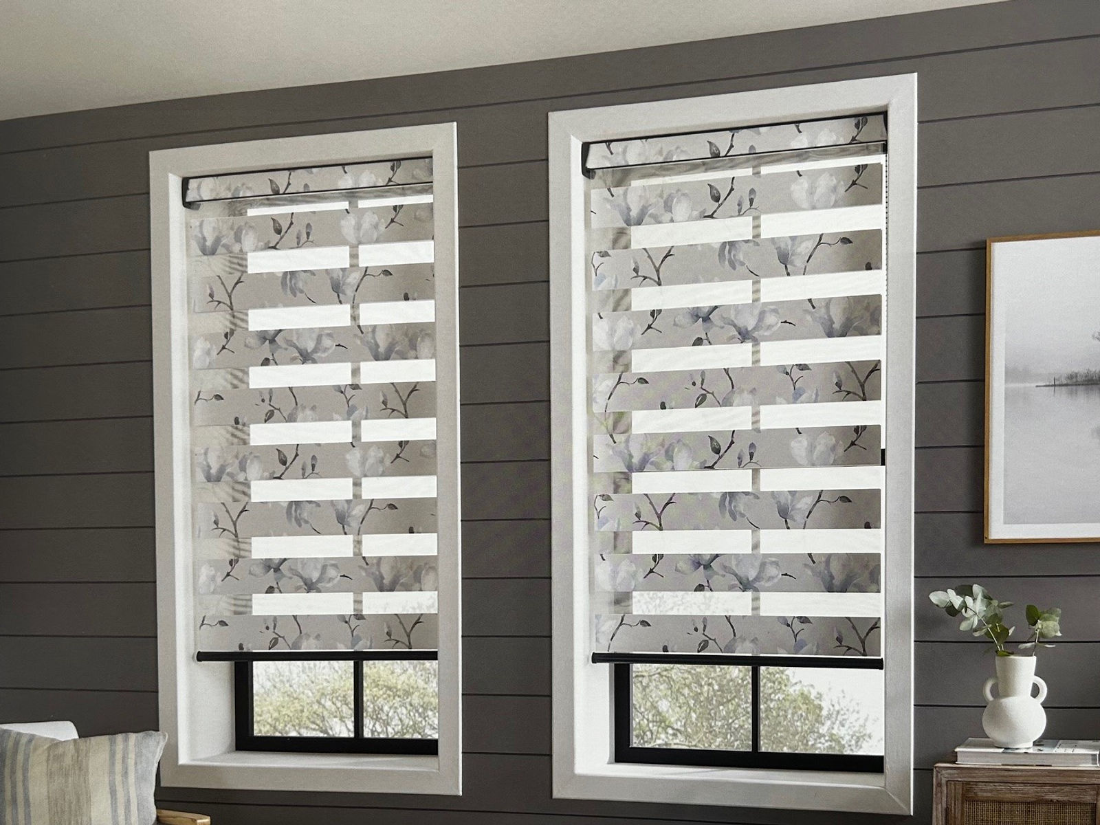 Day & Night Blinds for bedrooms fitted in a Charing home, an ancient village on the pilgrim's way at the foot of the downs